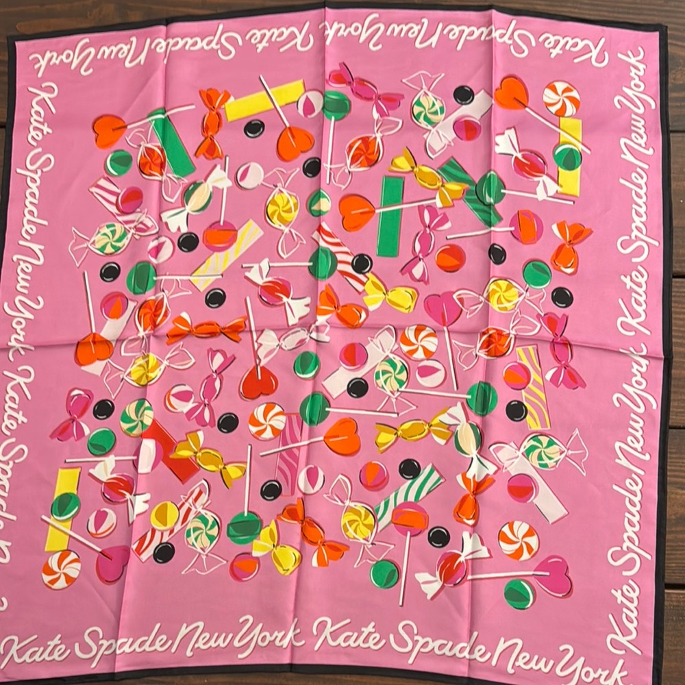 Kate Spade Pink Candy Scarf